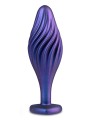 Korek Analny Matrix Swirling Bling Plug Sapphire ANAL ADVENTURES