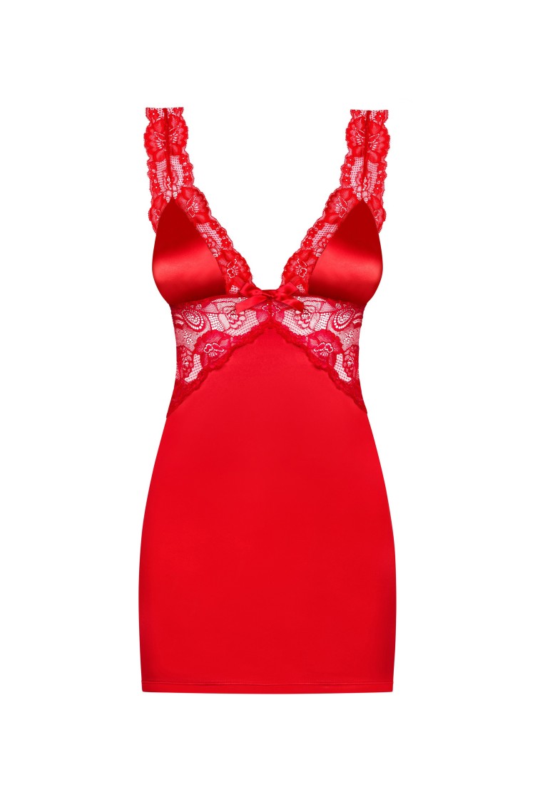 Koszulka Nocna Ze Stringami Secred S/M Obsessive