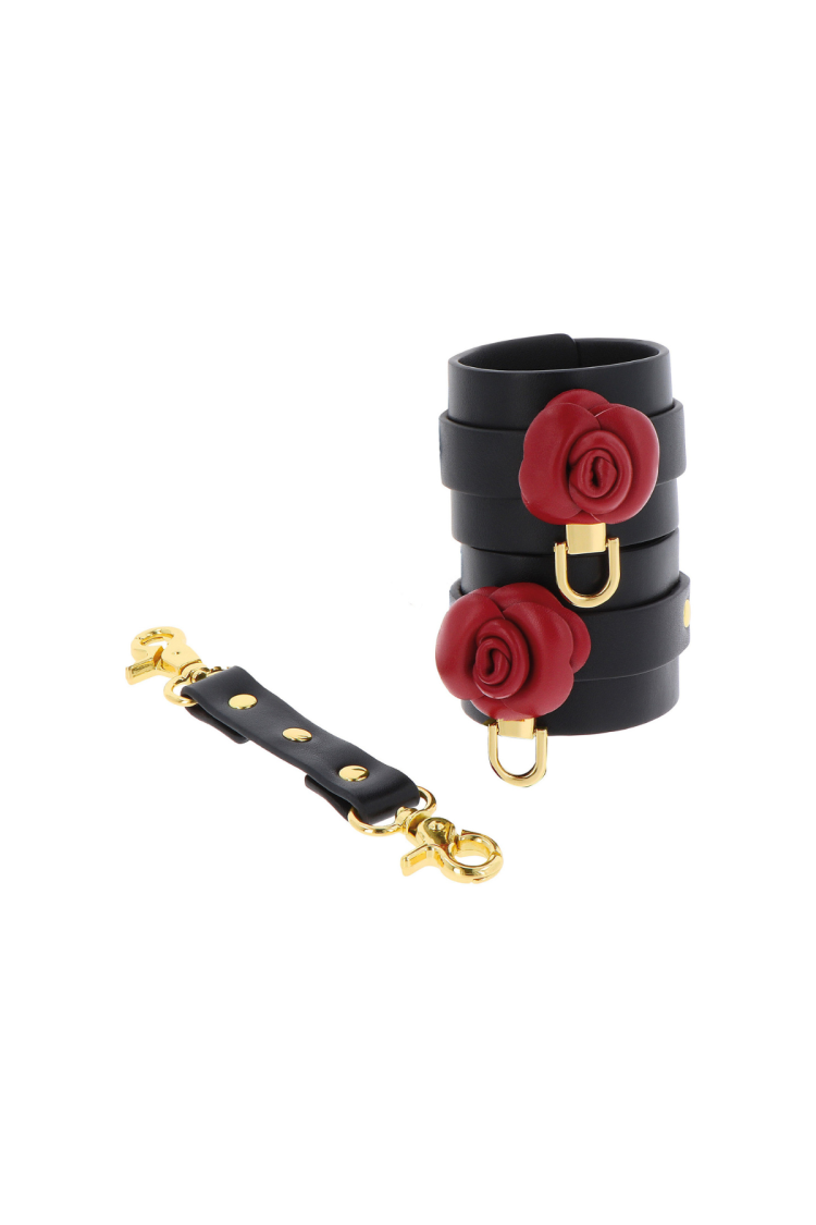 Kajdanki Na Kostki Wild Roses Ankle Cuffs Taboom