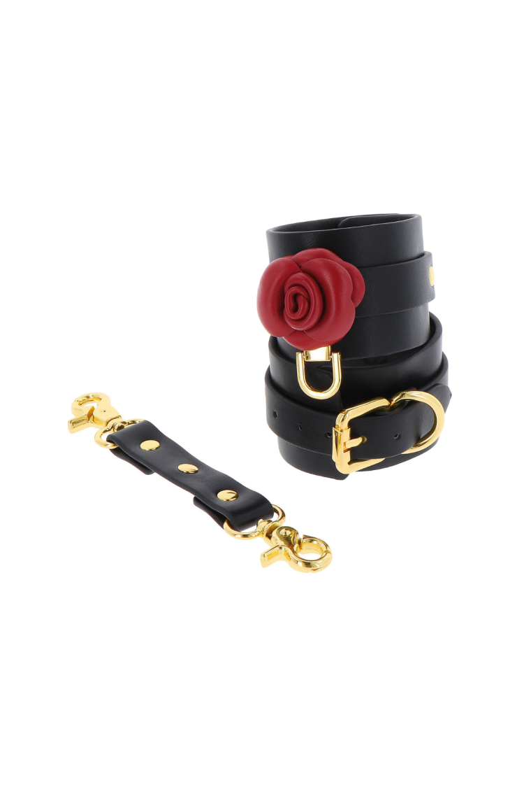Kajdanki Na Kostki Wild Roses Ankle Cuffs Taboom