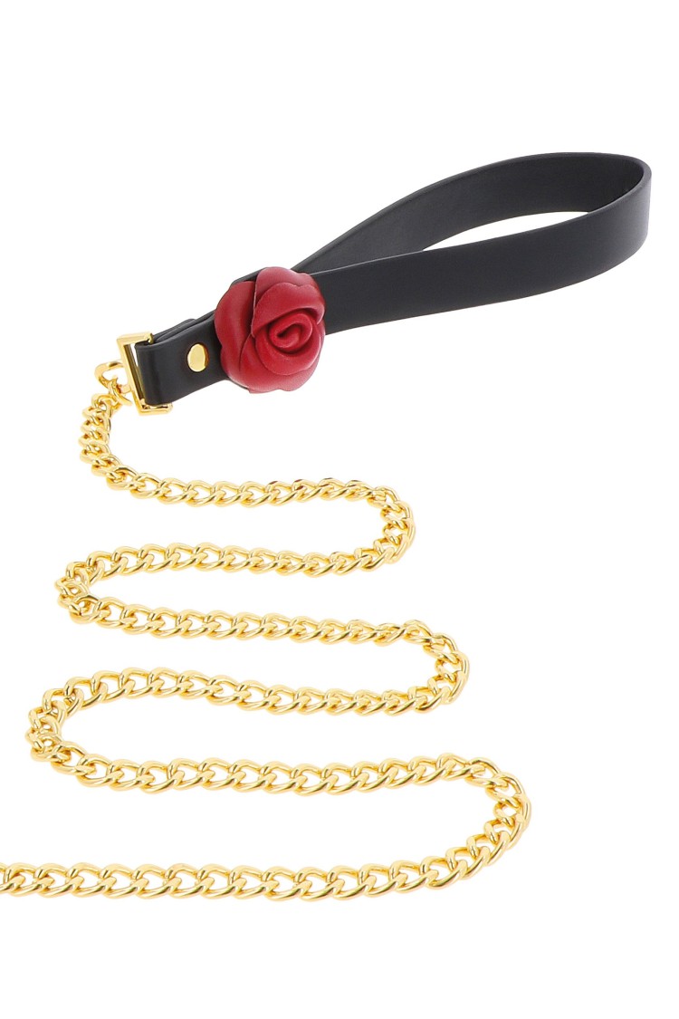 Obróżka Ze Smyczą Wild Roses Collar & Leash Taboom