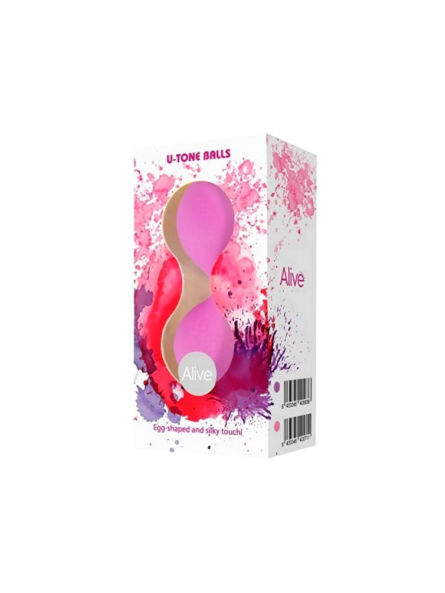 Kulki Gaisha U-Tone Balls Pink Alive