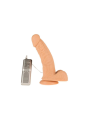 Wibrator 18 Cm Z Pilotem Dr. No (Motor) Flesh Alive