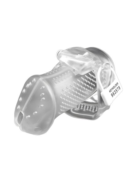 Pas cnoty Airmesh Chastity Cage Clear Brutus