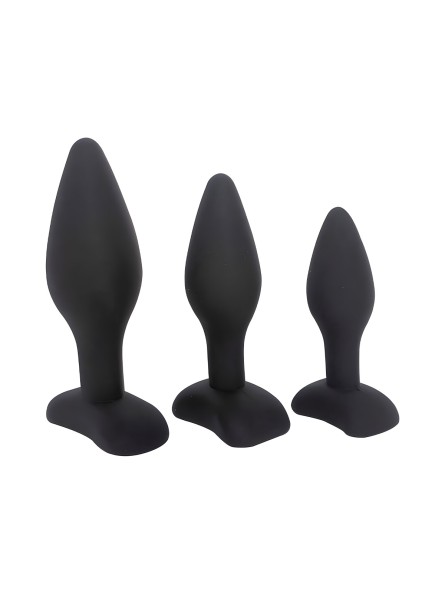 Zestaw korków analnych Ass Plug Training Kit 3 Pcs. Brutus