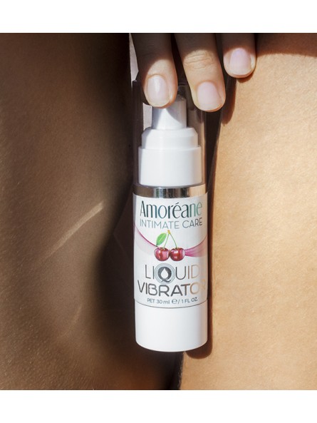 Lubrykant Liquid Vibrator Cherry 30Ml Amoreane