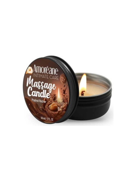 Świeca Do Masażu Massage Candle Praliné Rocher 30Ml Amoreane