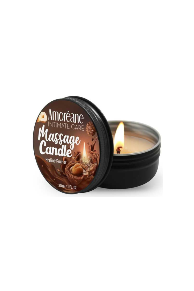 Świeca Do Masażu Massage Candle Praliné Rocher 30Ml Amoreane