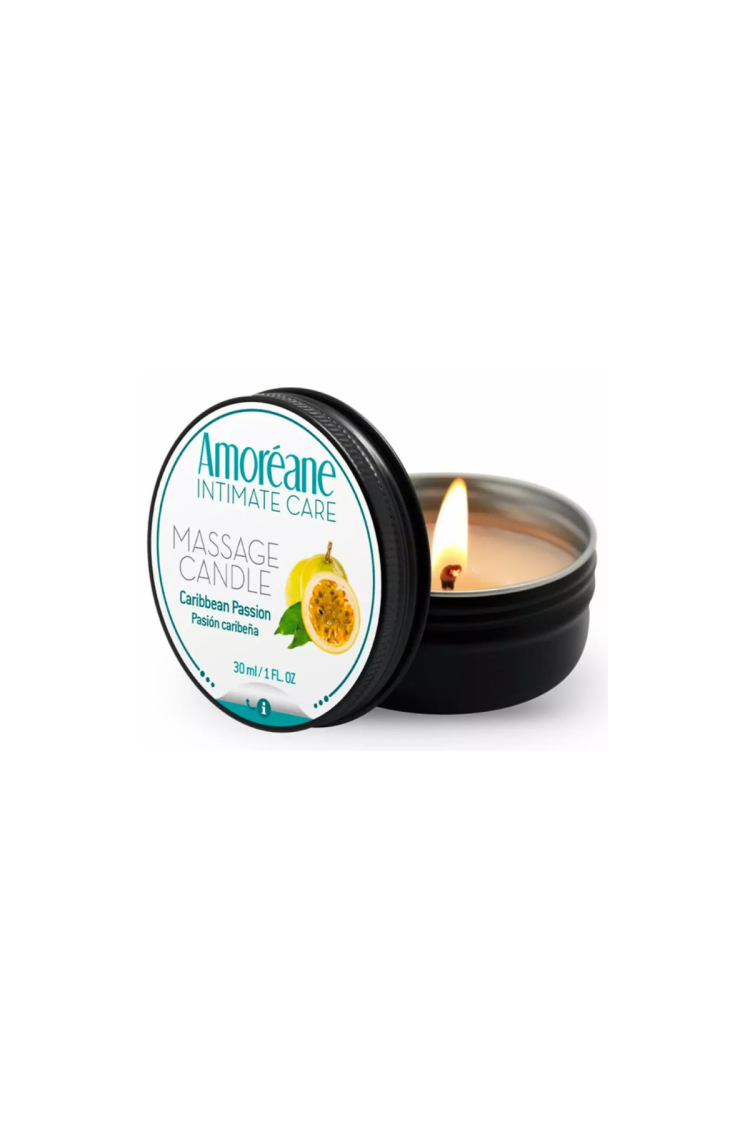 Świeca Do Masażu Massage Candle Caribbean Pasion 30Ml Amoreane