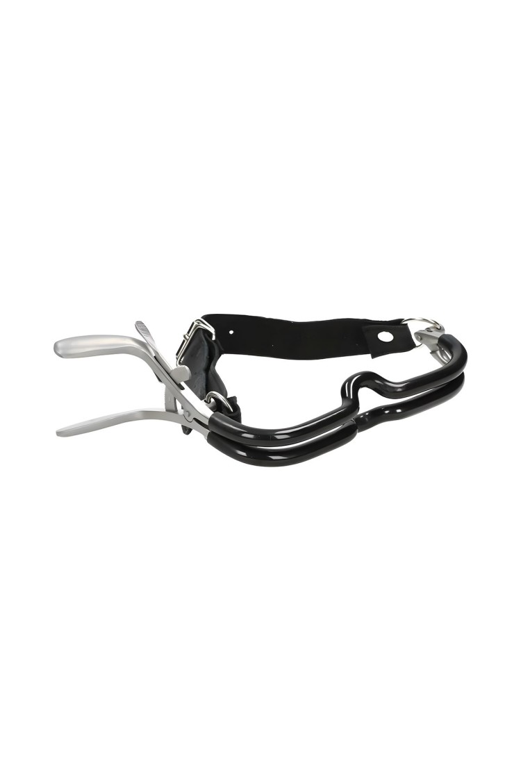 Rozwieracz ust Leather Strap-On Jennings Clamps Brutus