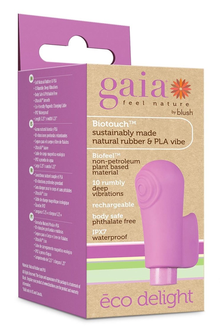 Stymulator Łechtaczki Blush Gaia Eco Delight Purple Blush
