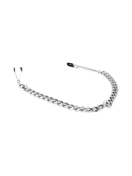 Tweezer Nipple Clamps Silver Brutus