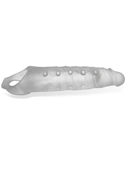 Przedłużka na penisa Snake Deep-Reacher Cocksheath Clear Oxballs