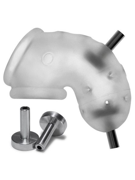 Pas cnoty Airlock Electro Air-Lite Vented Chastity Clear Oxballs