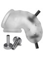 Pas cnoty Airlock Electro Air-Lite Vented Chastity Clear Oxballs