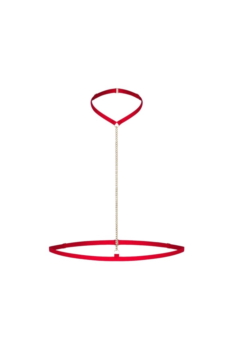 Alice Red Choker One Size Promees