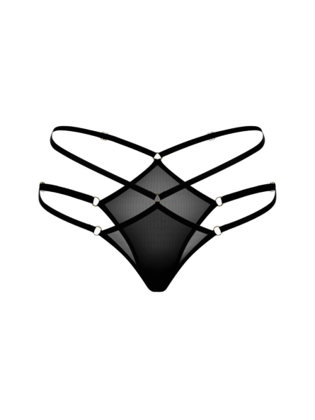 Reina Black Stringi Onesize Promees