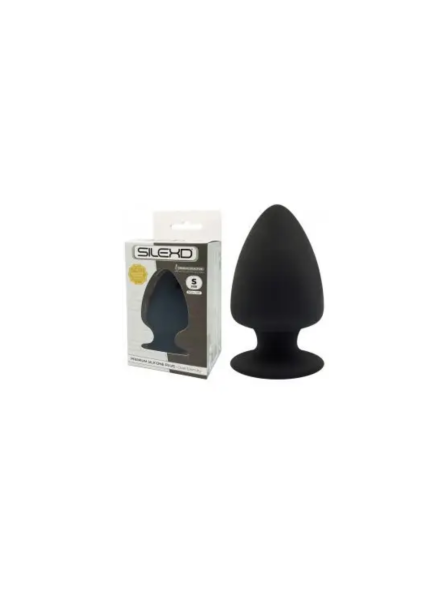 Korek Analny Plug Model 1 S 9 Cm Black Silexd