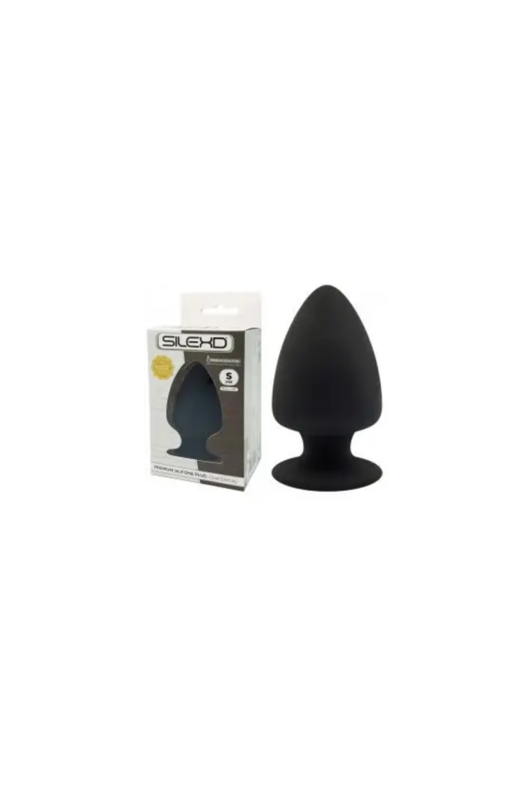 Korek Analny Plug Model 1 S 9 Cm Black Silexd
