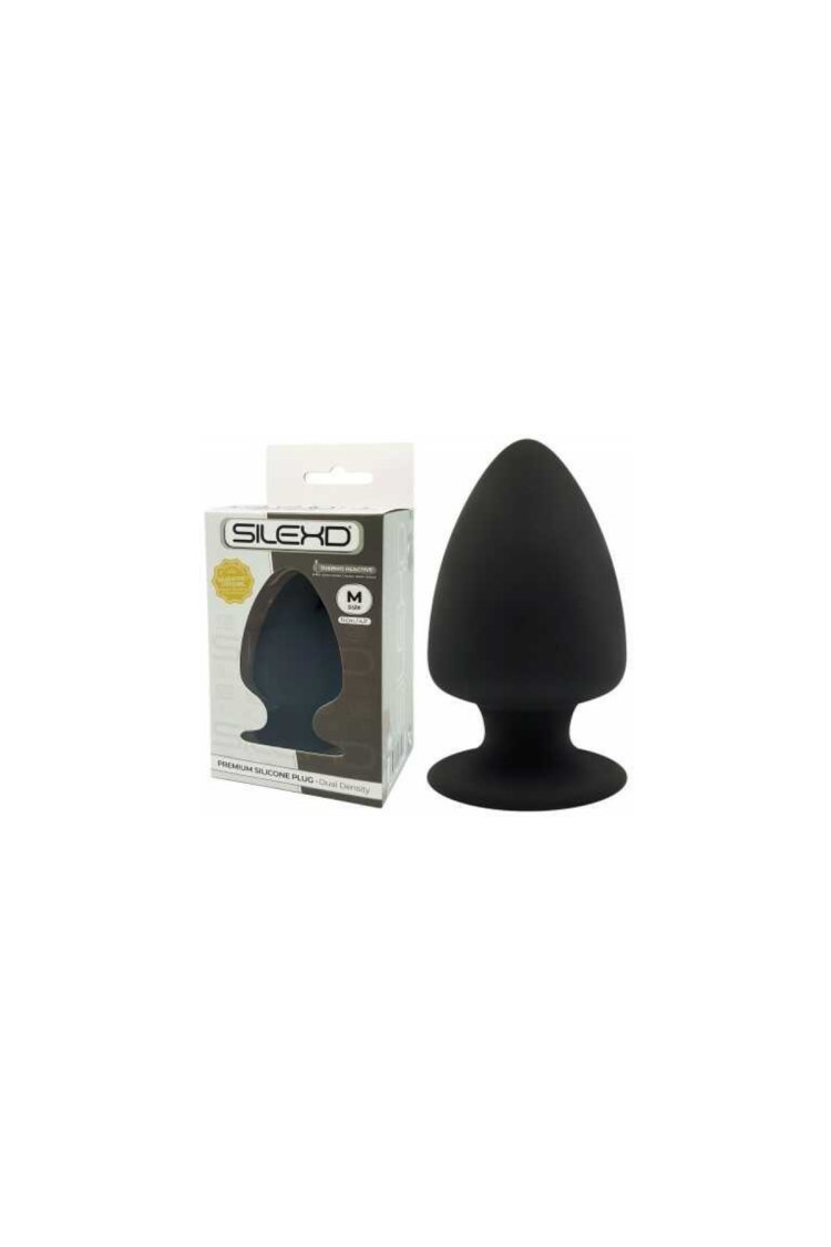 Korek Analny Plug Model 1 M 11 Cm Black Silexd