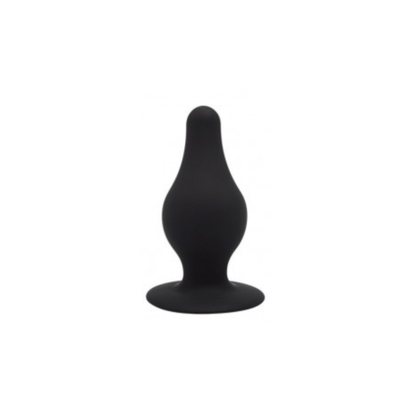 Korek Analny Plug Model 2 Xs 6,5 Cm Black Silexd