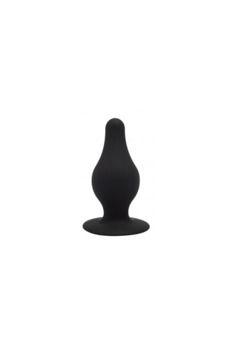 Korek Analny Plug Model 2 Xs 6,5 Cm Black Silexd
