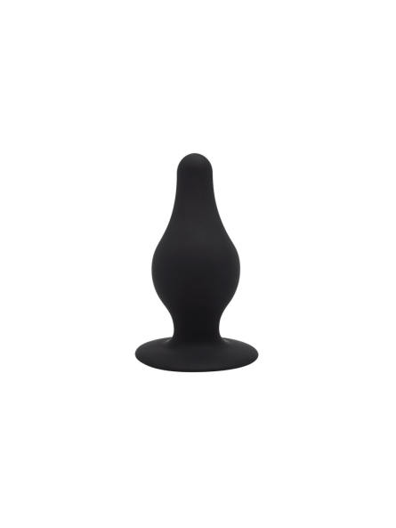 Korek Analny Plug Model 2 S 7,5 Cm Black Silexd