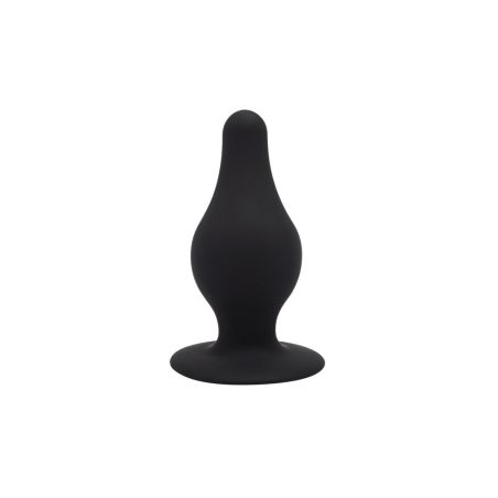 Korek Analny Plug Model 2 S 7,5 Cm Black Silexd