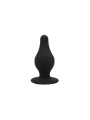 Korek Analny Plug Model 2 S 7,5 Cm Black Silexd