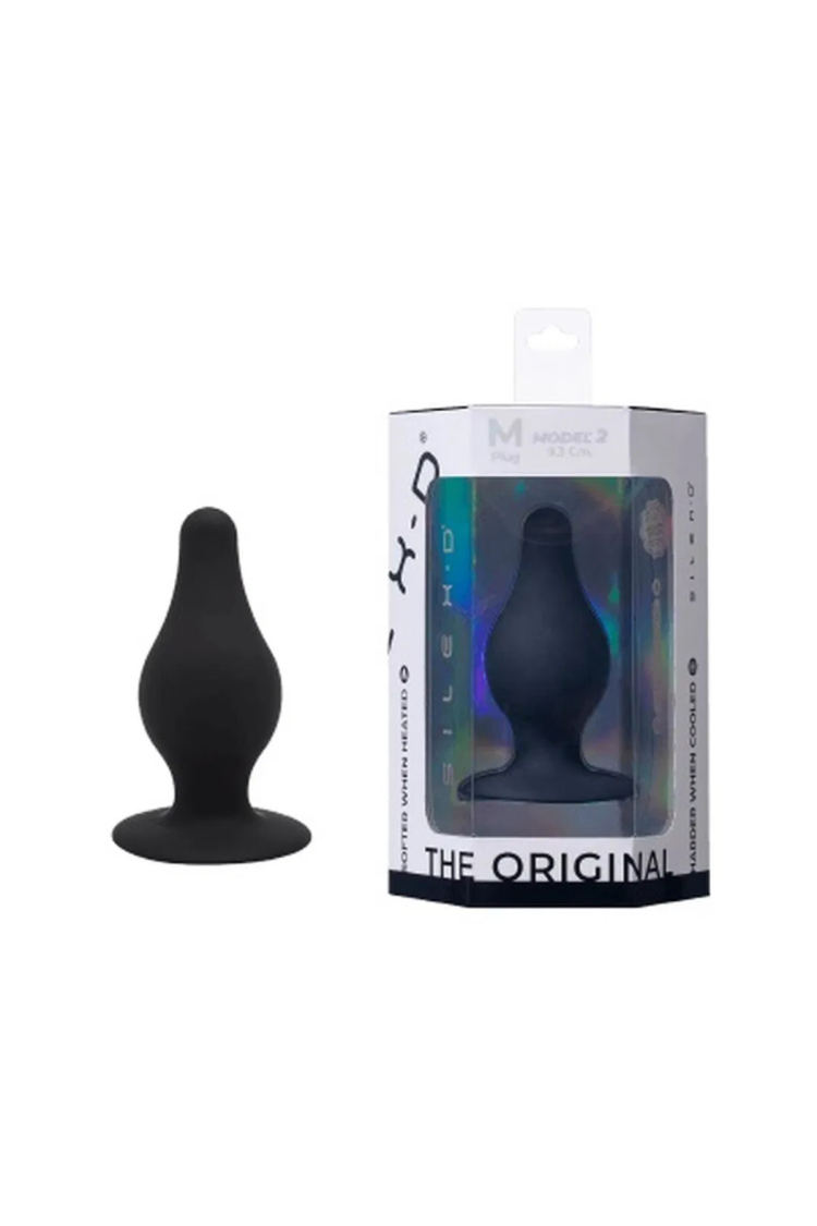 Korek Analny Plug Model 2 M 9Cm Black Silexd
