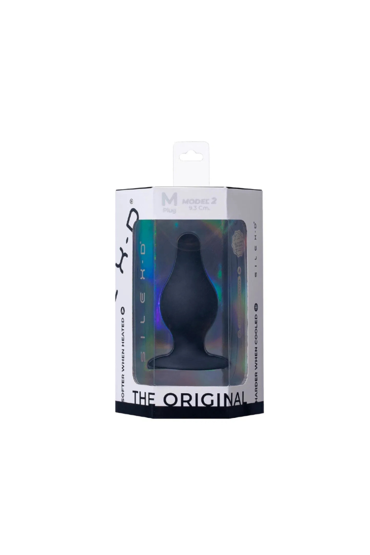 Korek Analny Plug Model 2 M 9Cm Black Silexd