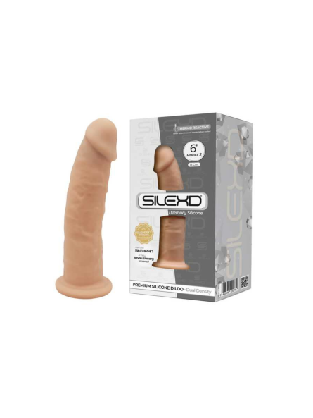 Silikonowe Dildo Model 2 15 Cm Flesh Silexd