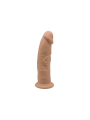 Silikonowe Dildo Model 2 19 Cm Carmel Silexd