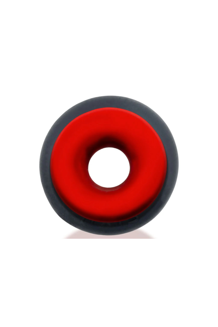Rozciągacz jąder Core Ballstretcher + Axis Ring Red Ice Ultracore