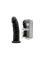 Silikonowe Dildo Model 2 23 Cm Black Silexd
