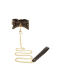Obróżka Ze Smyczą Vogue Studded Collar And Leash Taboom