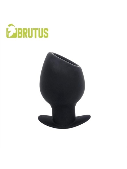Silikonowy tunel Chalice Silicone Tunnel Plug Black L Brutus