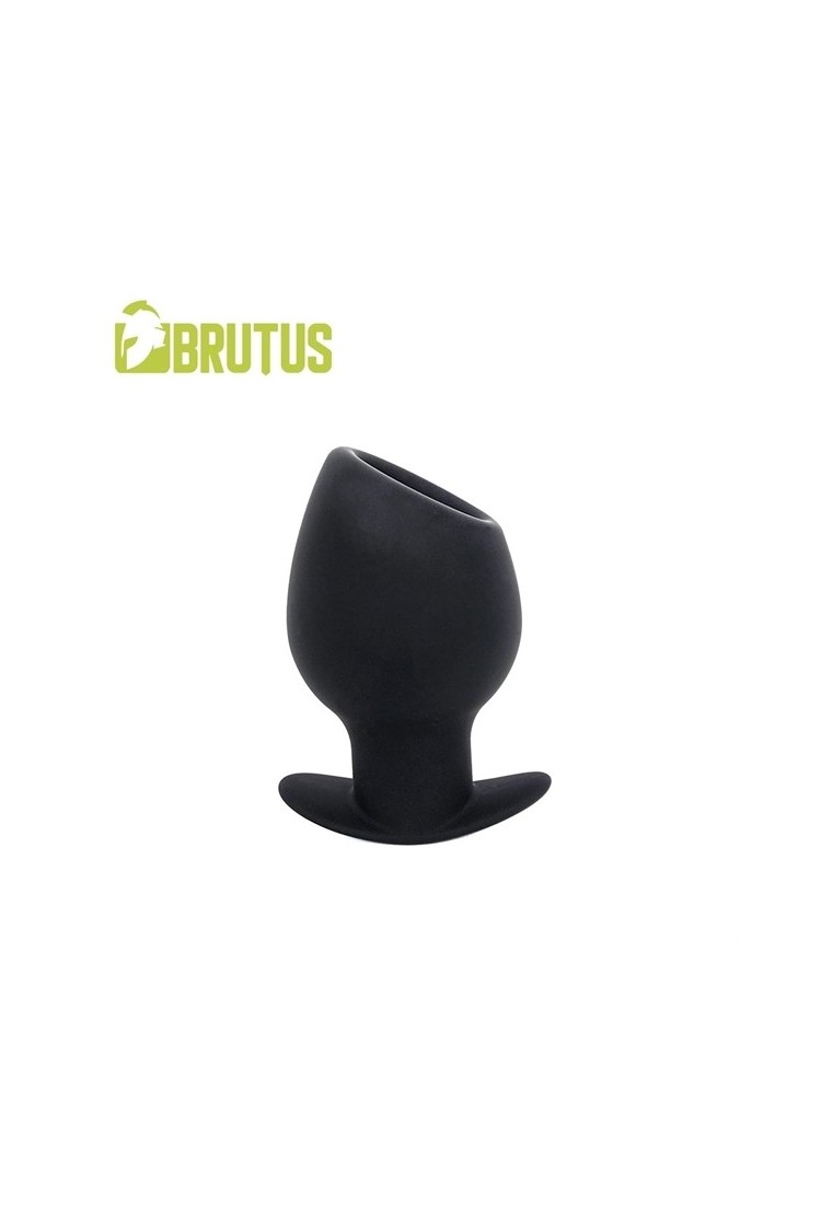 Silikonowy tunel Chalice Silicone Tunnel Plug Black L Brutus