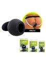 Silikonowy tunel Chalice Silicone Tunnel Plug Black L Brutus