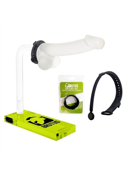 Pierścień erekcyjny Adjustable Click-N-Go Cock Ring Brutus