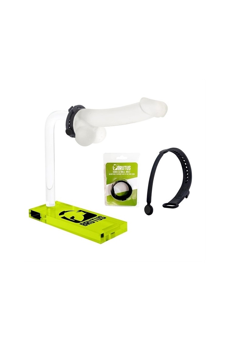 Pierścień erekcyjny Adjustable Click-N-Go Cock Ring Brutus