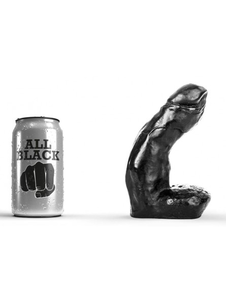 Dildo AB01 Jason 11 x 4.7cm All Black
