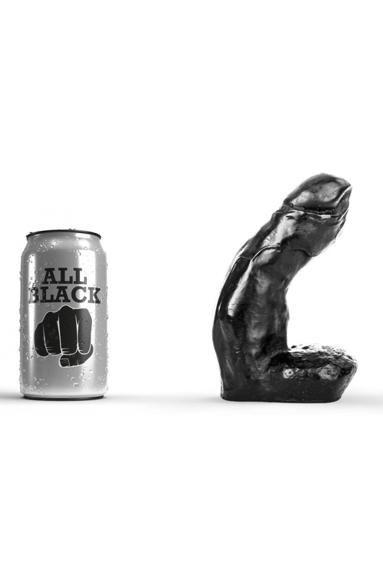 Dildo AB01 Jason 11 x 4.7cm All Black