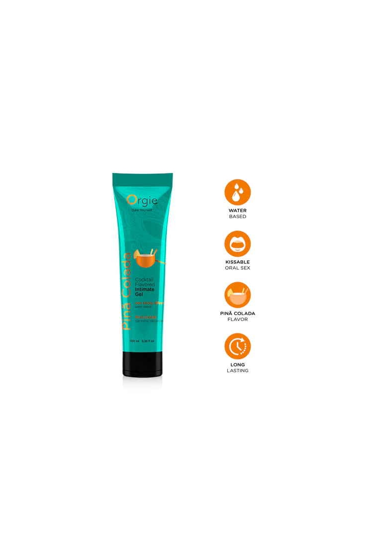 Lubrykant Jadalny Lube Tube Cocktail Pina Colada 100 Ml Orgie