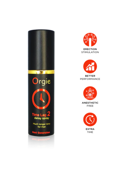 Spray Opóźniający Wytrysk Time Lag 2 Delay Spray 10Ml Orgie