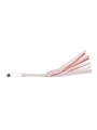 S&M Peaches ‘N Creame Stripe Flogger Cream & Orange Sportsheets