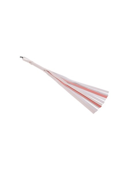 S&M Peaches ‘N Creame Stripe Flogger Cream & Orange Sportsheets