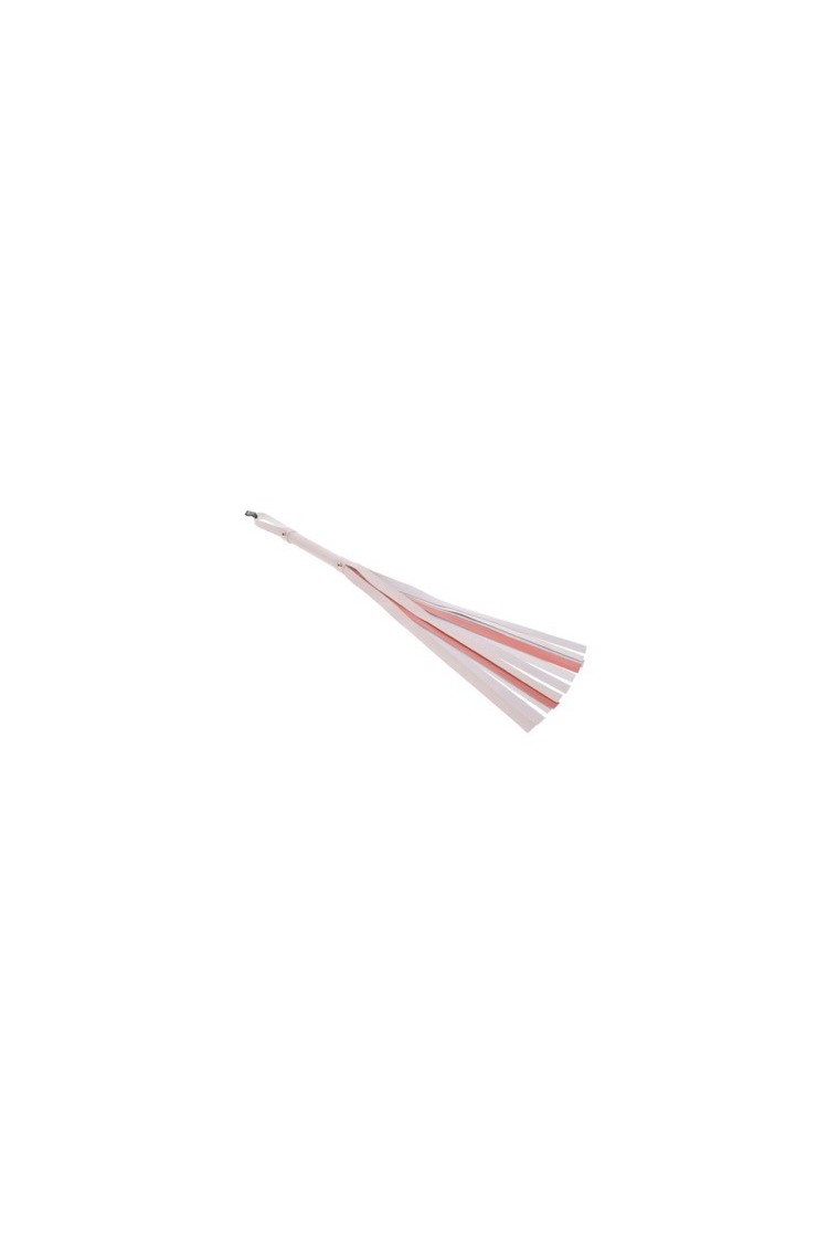 S&M Peaches ‘N Creame Stripe Flogger Cream & Orange Sportsheets