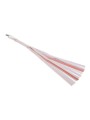 S&M Peaches ‘N Creame Stripe Flogger Cream & Orange Sportsheets
