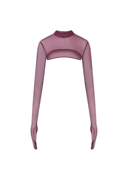 Vivien Burgundy Top Xs/S Promees